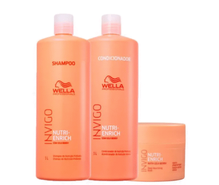 Kit Wella Professionals Invigo Nutri Enrich Salon Trio 3 Produtos