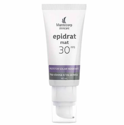 Protetor Solar Hidratante Epidrat Mat Sem Cor FPS30 Mantecorp 40ml